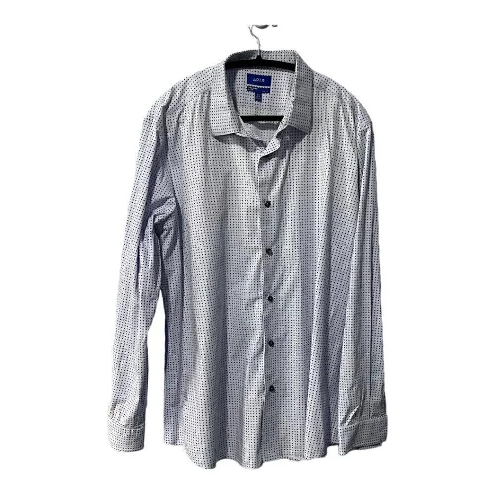 APT. 9 mens dress shirt  size 17.5‎